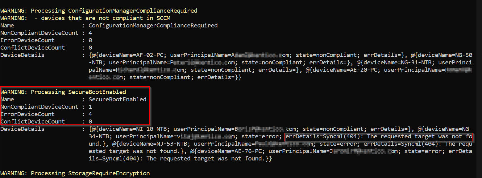 Get Intune Compliance data using PowerShell leveraging Graph API