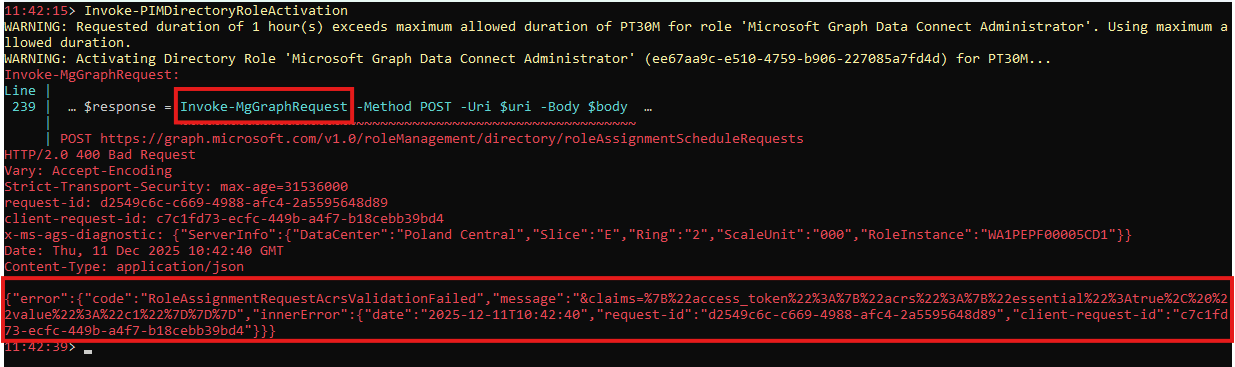 Automating Azure PIM role activation secured with FIDO2/Passkey with PowerShell